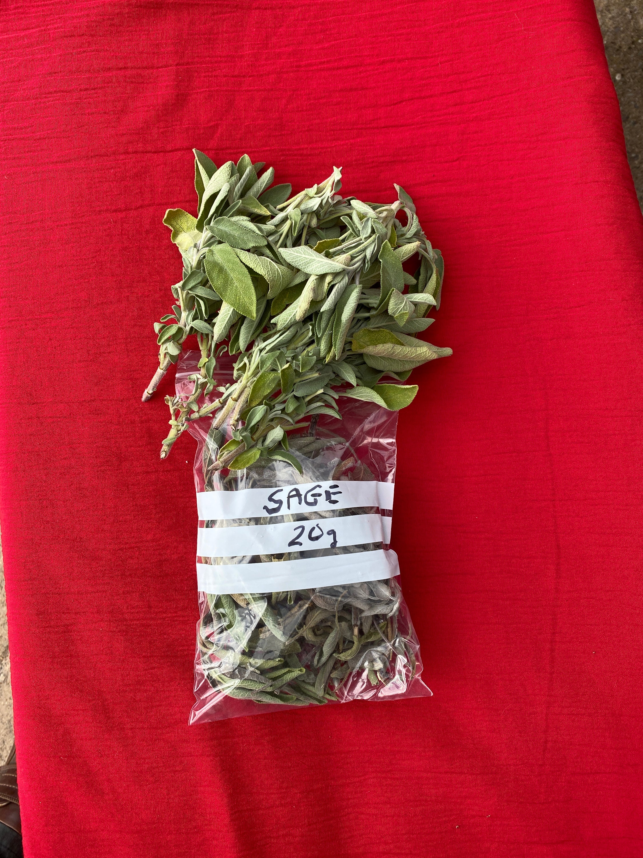 20 gms Organic Dried Sage Leaves