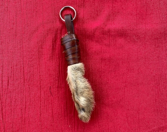 A Hare Foot Key Ring