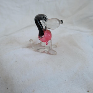 Vintage Resin Snoopy Figure 1980s Collectable Gift Unisex Cute Dog Cartoon Beagle