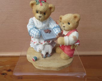 Cherished Teddy Pamela and Grayson  1990s Unisex Gift Collectable PRISCILLA HILLMAN Teddy Bear Collectors Acrtophile Boxed Read Description