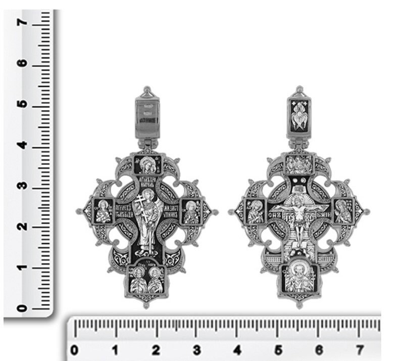 ビザンチン十字架：セルビア正教会の925銀製十字架の聖遺物 - Etsy 日本