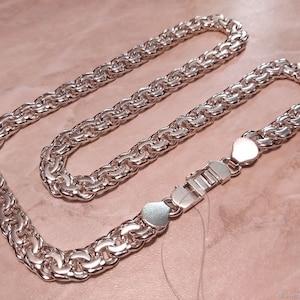 Bismarck silver 925 sterling handcrafted chain pendant brutal The Byzantine Church