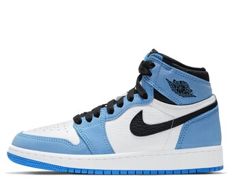 University Blue Jordan 1 - Etsy