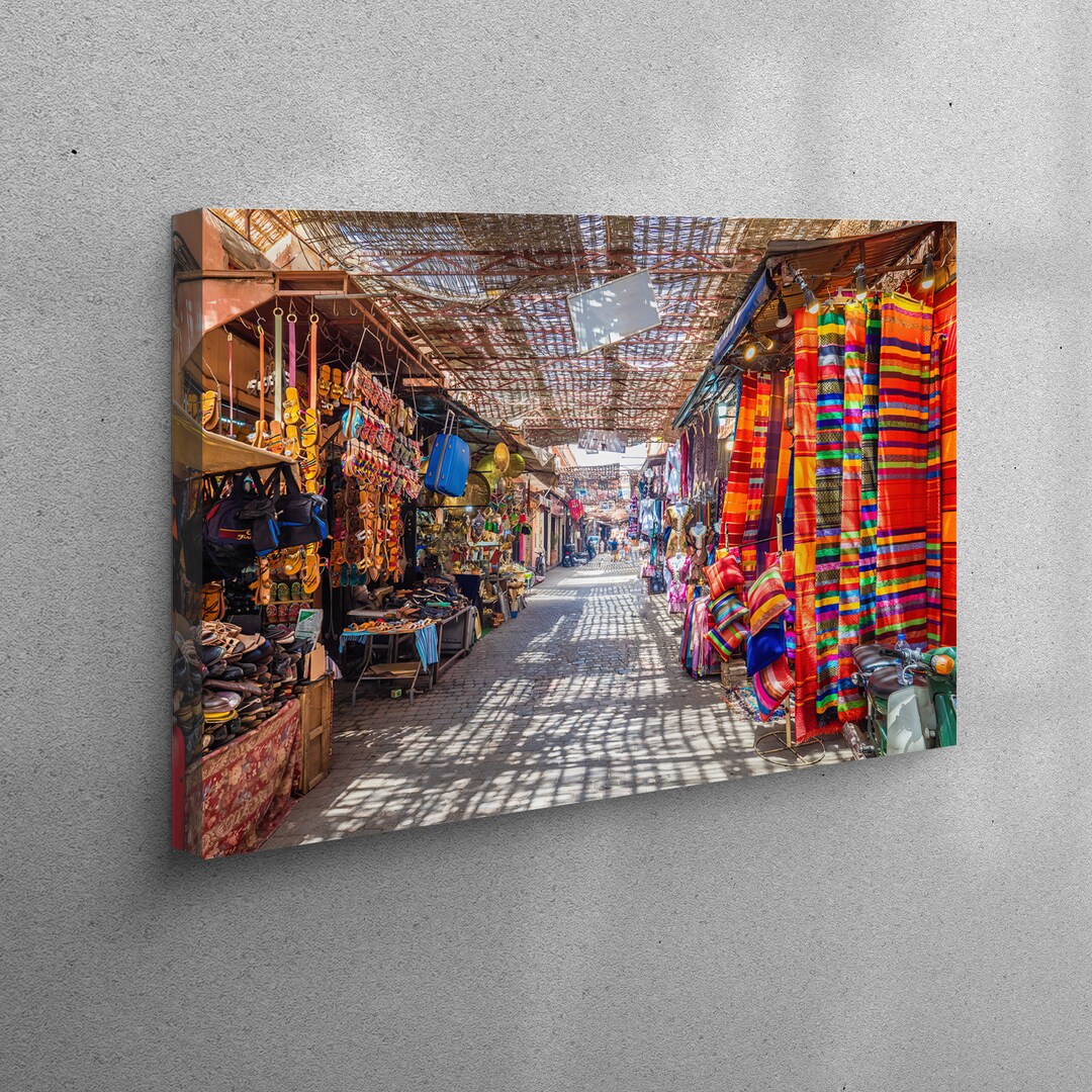 Buy Canvas Decor, Wall Art Canvas, Canvas Home Decor, Old Medina