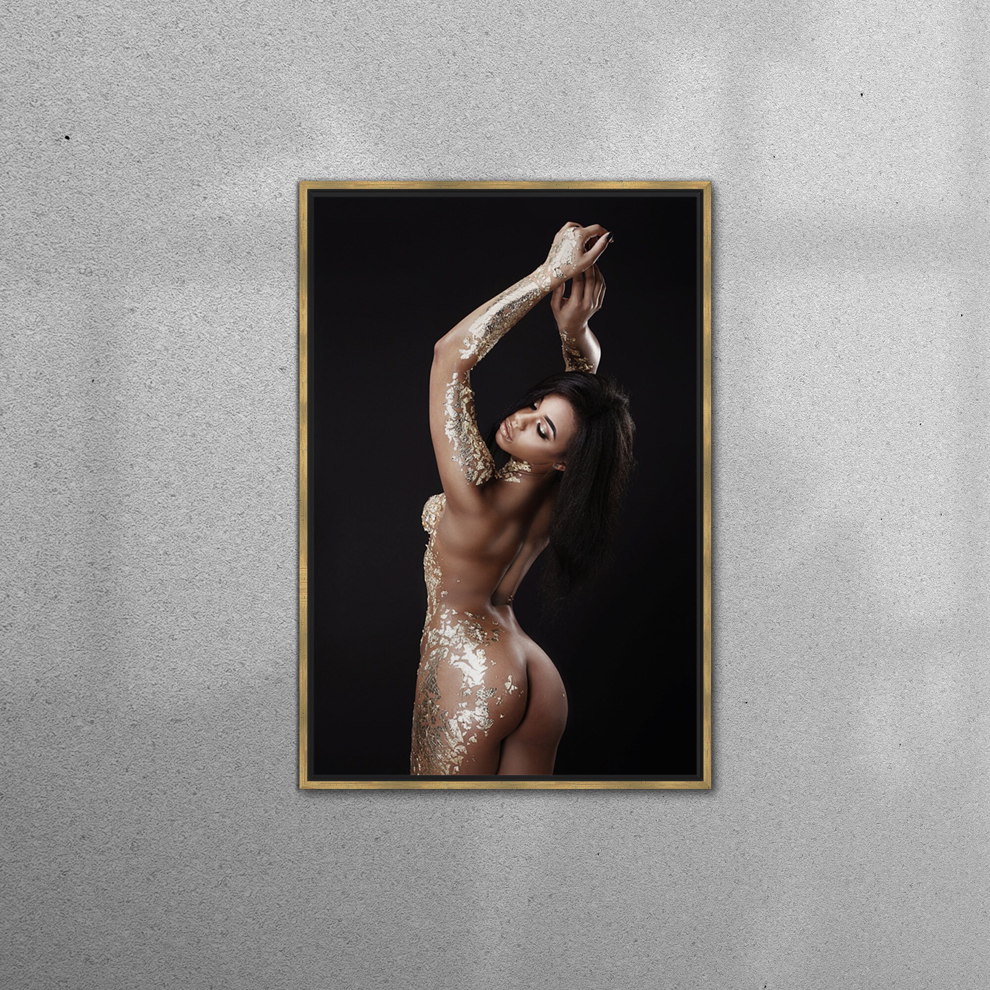 Canvas Art 3D Canvas Large Canvas Naked Woman Photo