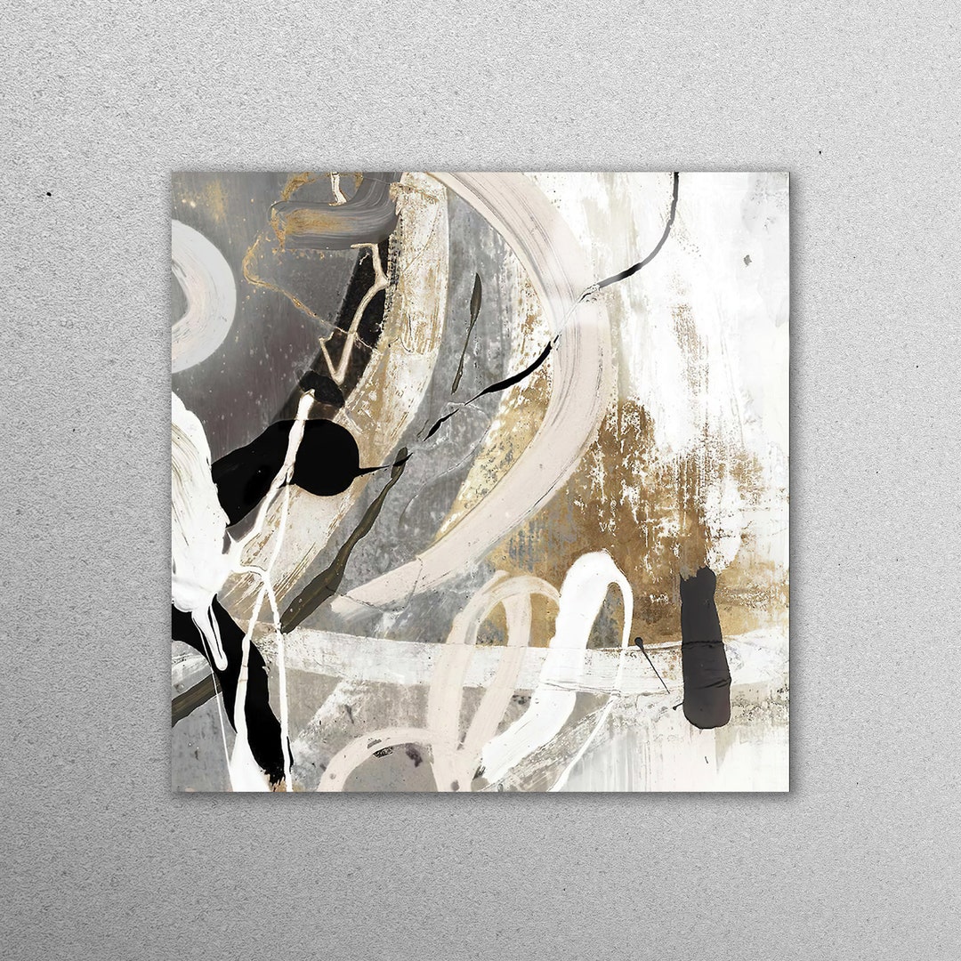 Wall Decor, Glass Wall Decor, Glass Wall Art, Modern Abstract Wall Art ...