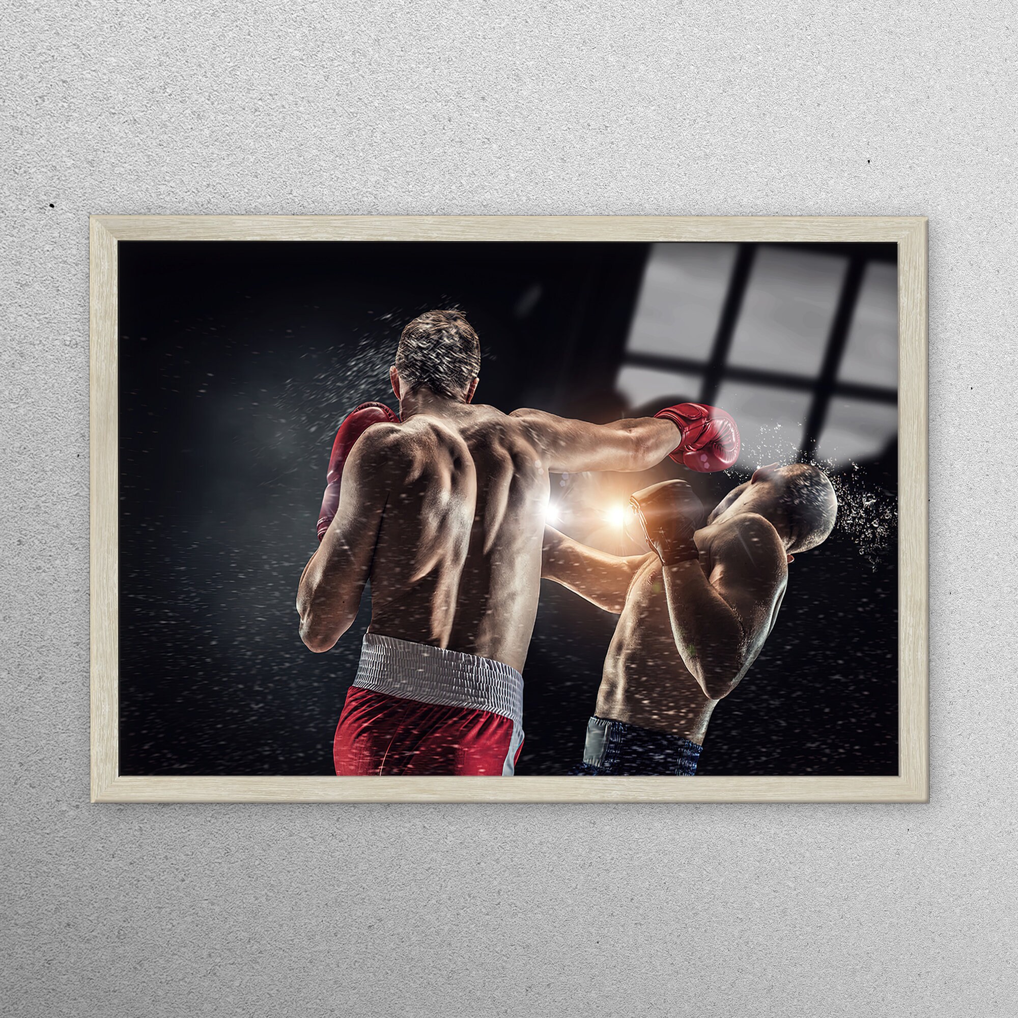 Vidrio templado Decoración de pared Derribar arte de - Etsy España