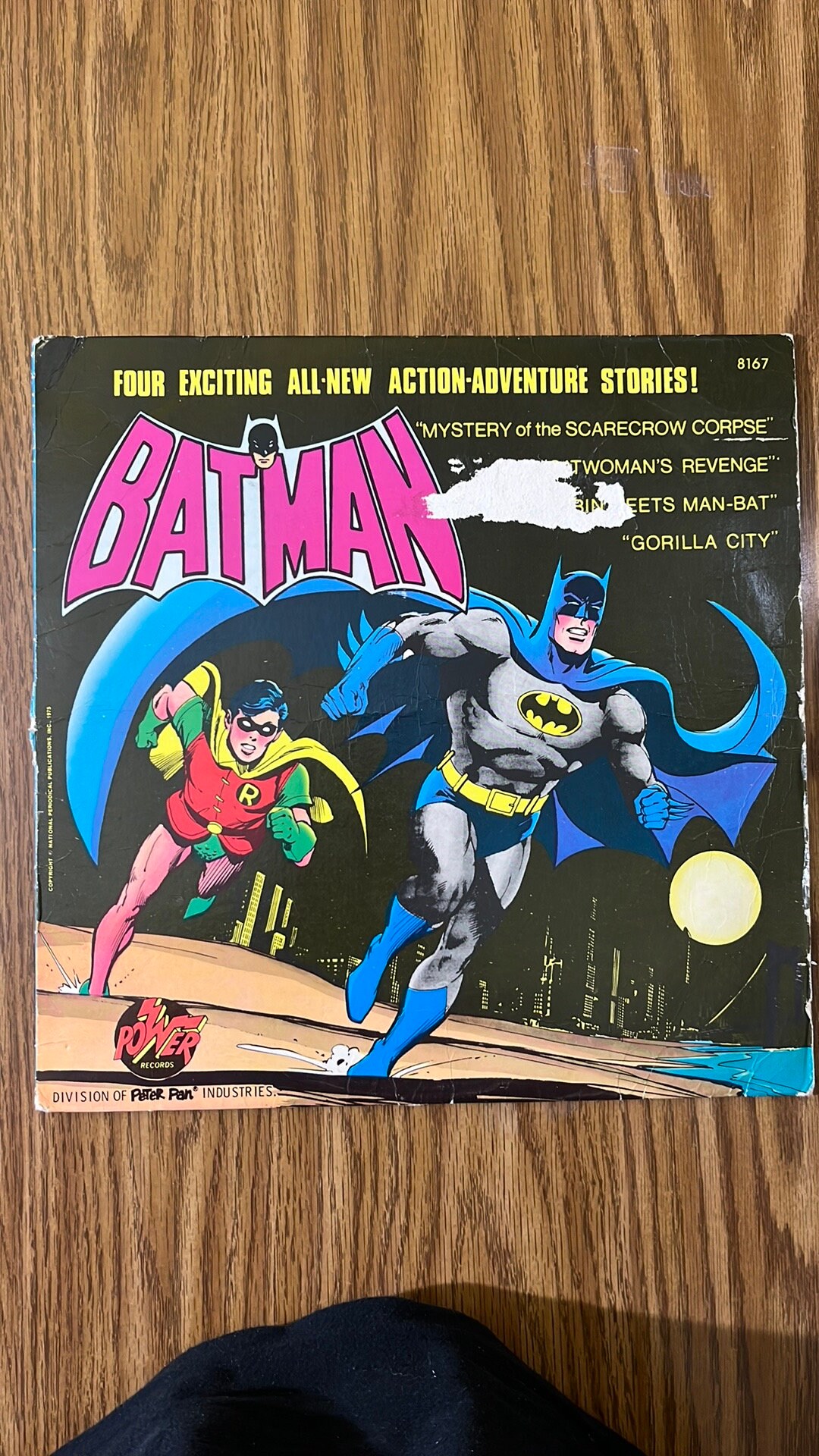 Collectable 1976 Batman Vinyl Record Etsy