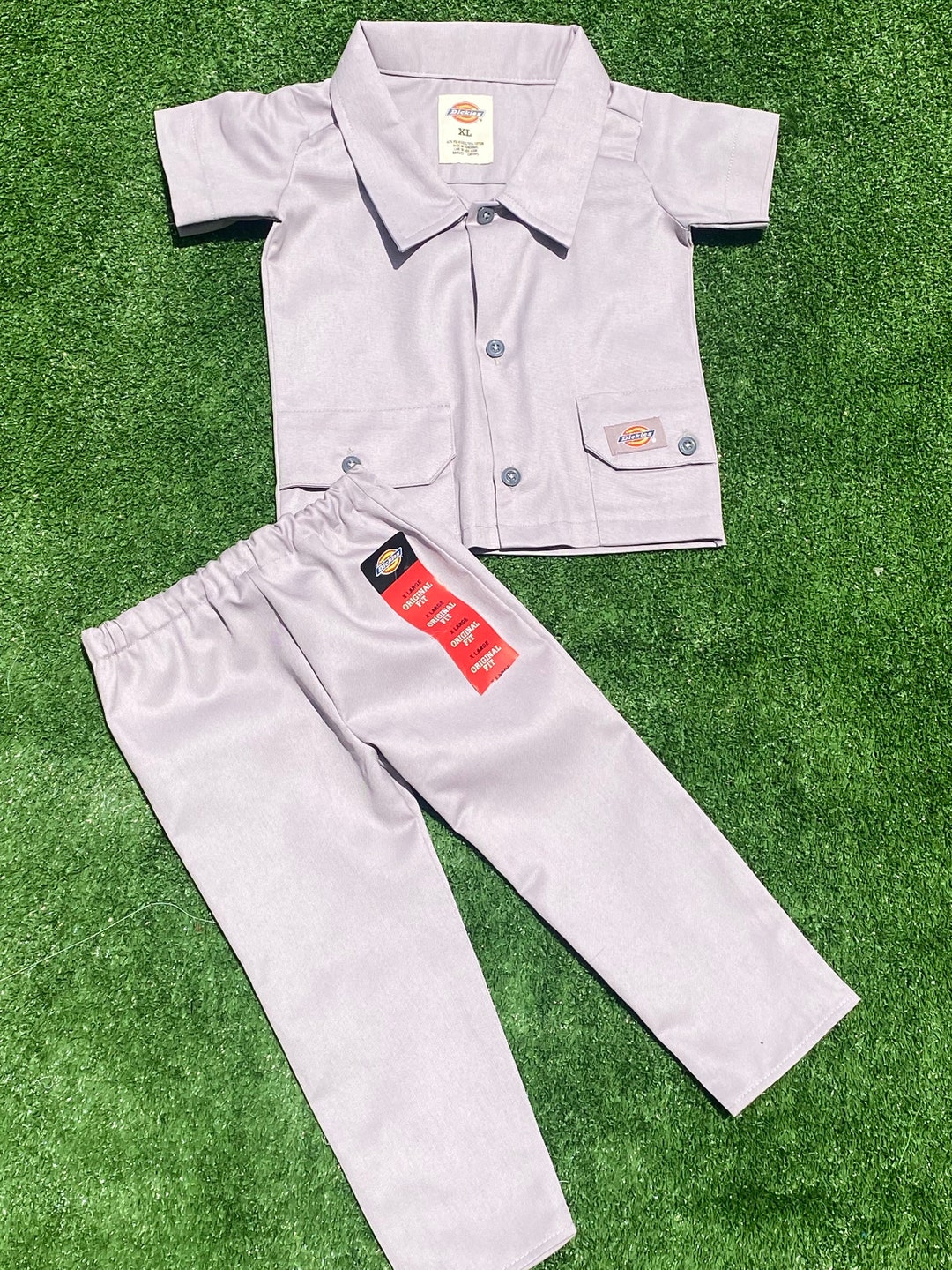 Plain Toddler Dickies Set Etsy
