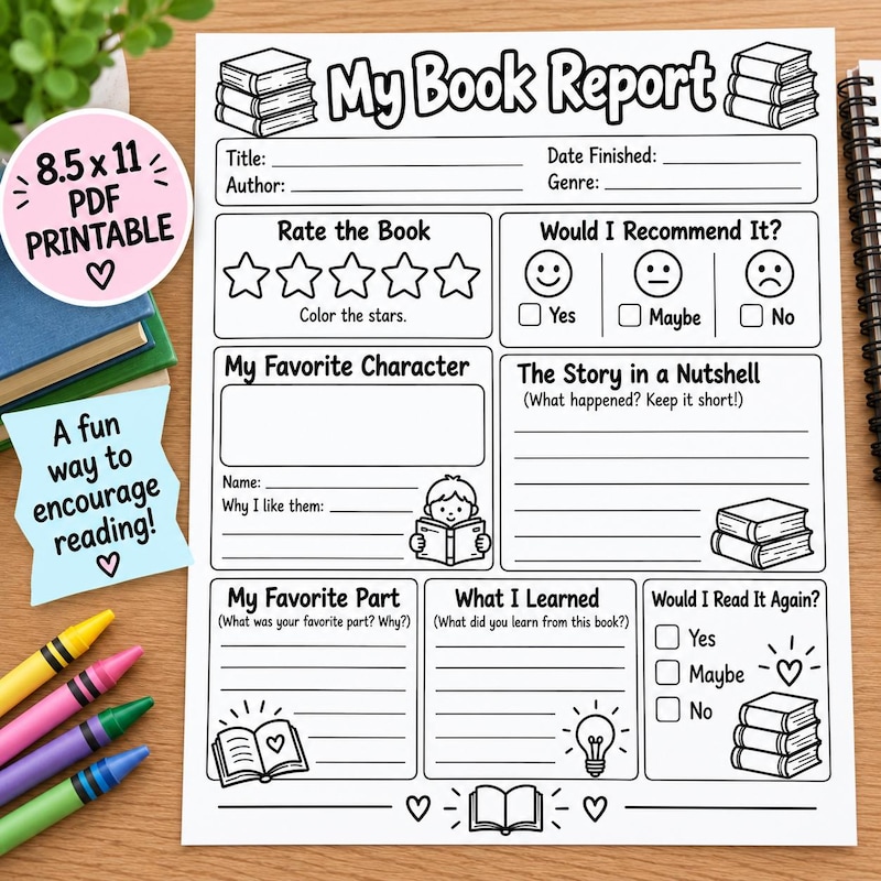 Homeschool Book Review - Etsy