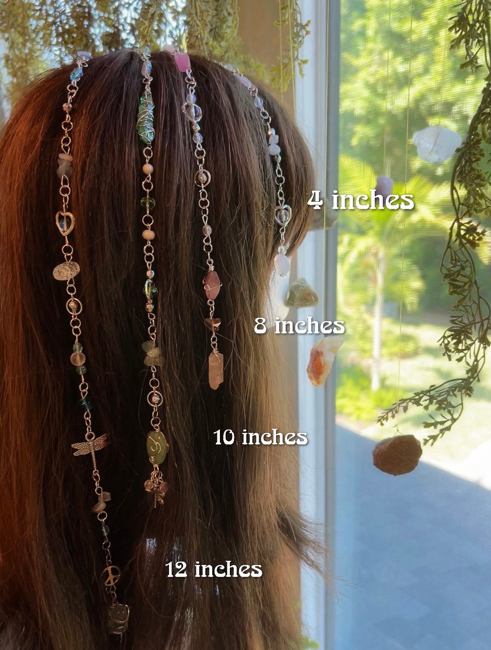 Y2K Hippie Hair Bead Beaded Hair Clip Butterfly/dragon Etsy