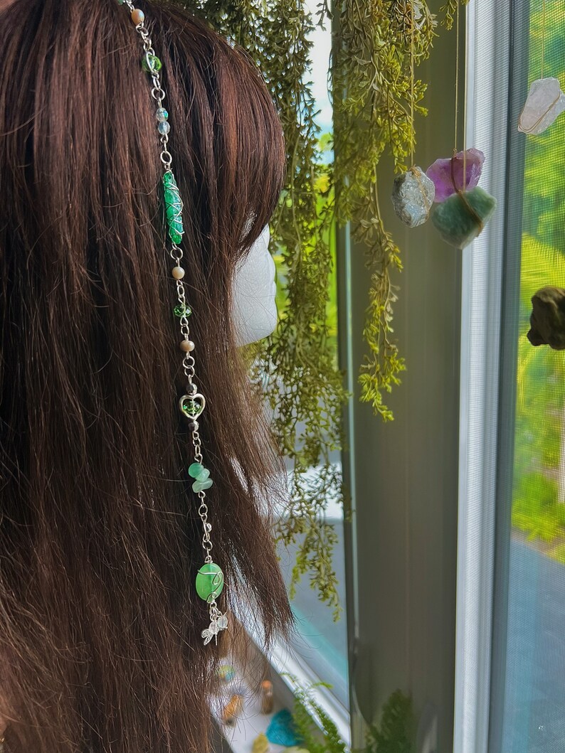 Y2K Hippie Hair Bead Beaded Hair Clip Butterfly/dragon Etsy