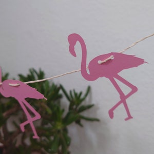 Flamingo Garland, Flamingo-Garland, Summer Party
