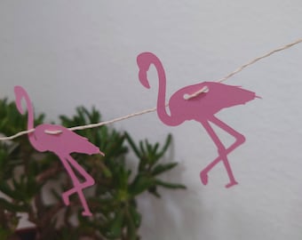 Flamingo Garland, Flamingo-Garland, Summer Party