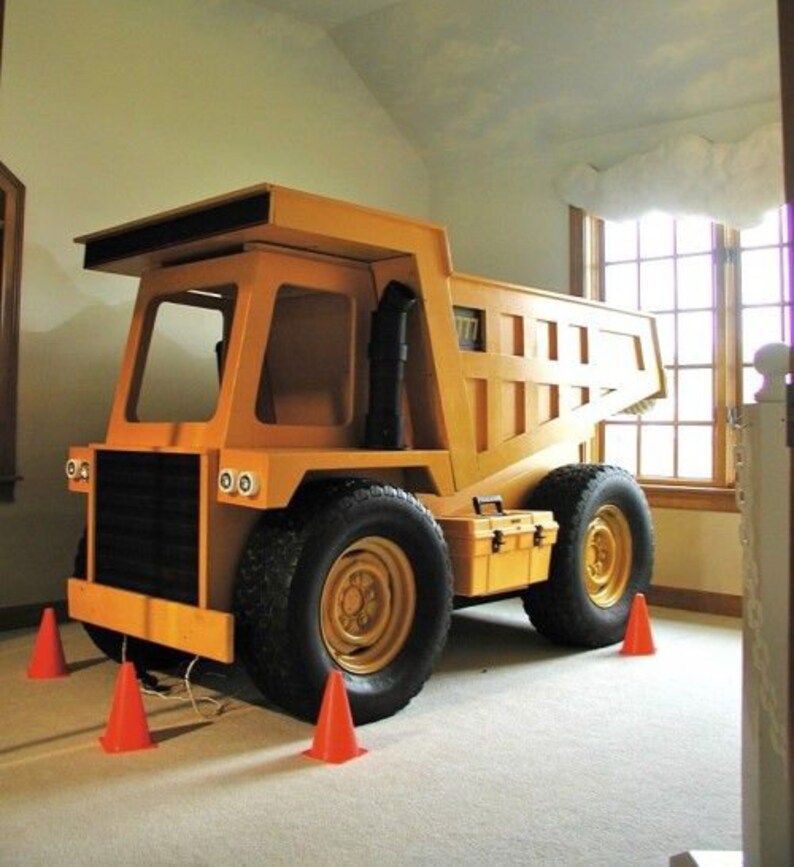 Truck Bed With Caterpillar 777 Cat Kid Playground Kid Toddler Etsy