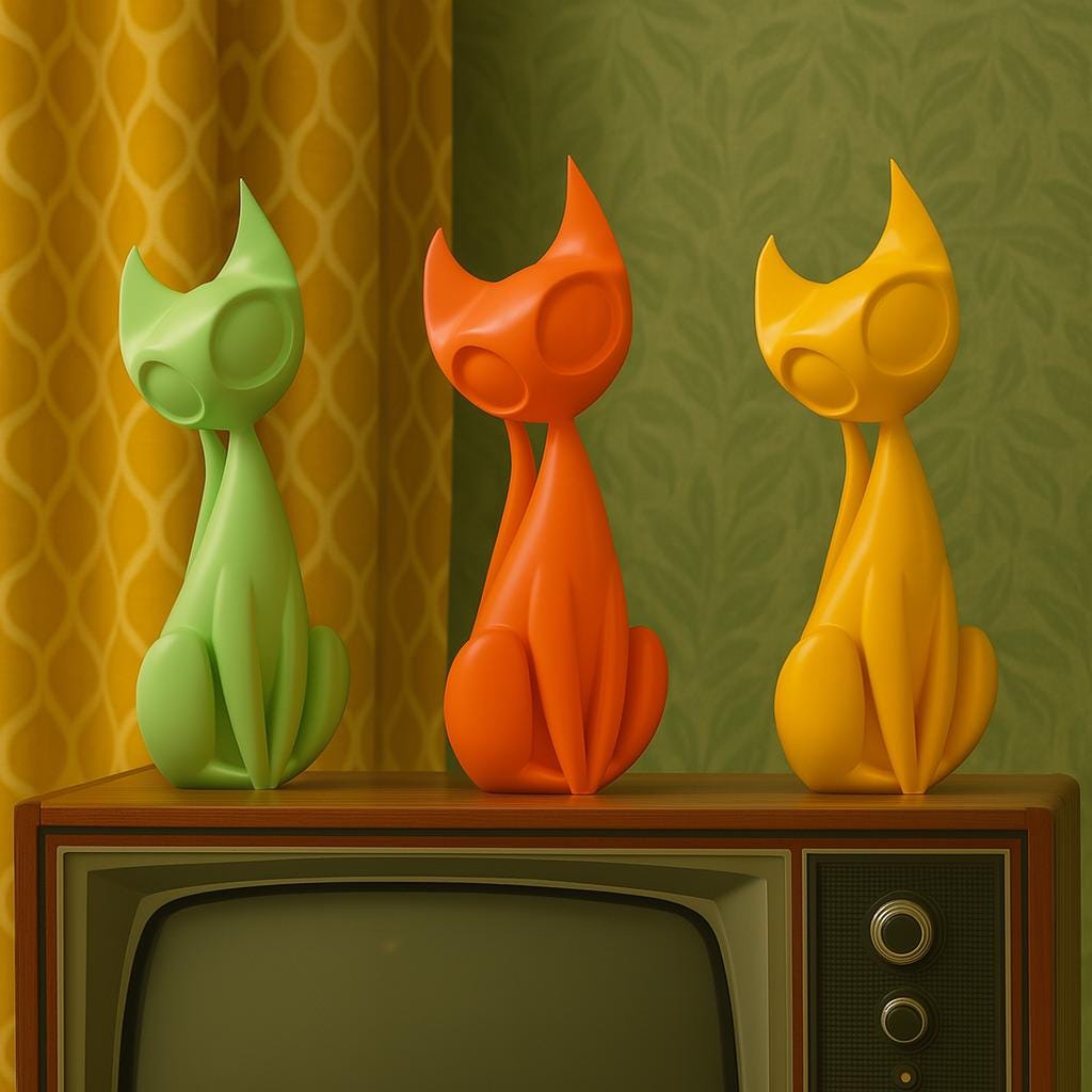 置物 Mid Century Modern Object Mid-Century Modern Robin · Artful Home
