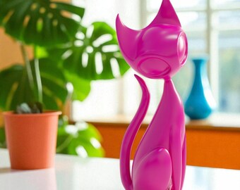 Atomic Cat Sculpture 9.8