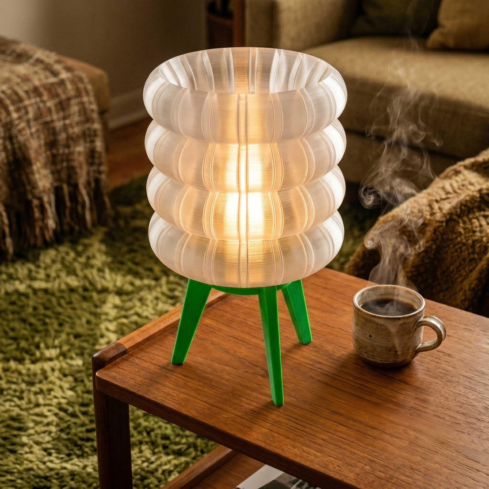 Mid Century Lamp 70s - Etsy