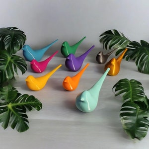 Mid Century Modern MidMod Retro Vintage Style Spring Bird Figurine Vintage Pop Style Eames Minimalistic 50s 60s Home Office Decor Midmod