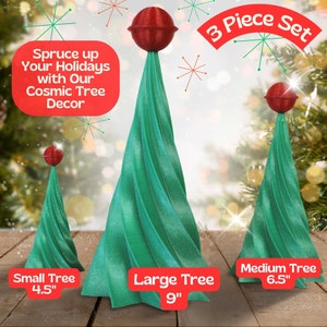 Mid Century Modern Retro Holiday Christmas Trees Décor | Christmas Home ...