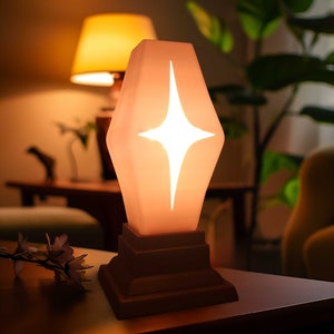 Starburst Radiant Desk Lamp LED Edison Light Vintage Style Mid Century Modern Decor Bedroom Living Room MCM Midmod 1960s 50s Elegant Gift