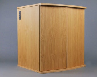 Gabinete de caja de arena para gatos grande y estrecho / cabaña de arena