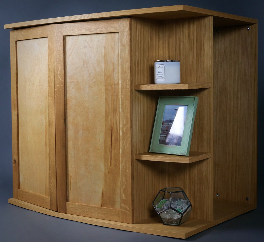 Cat Litter Box Credenza With Shelves Fits Litterrobot Etsy