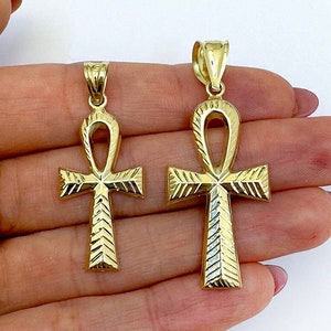 10k gold ankh pendant - Etsy 日本 10k gold ankh pendant - Etsy 日本