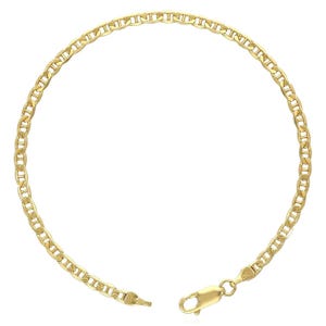 Collar De Cadena Flexible De Espiga De 7 Mm, Plata De Ley 925