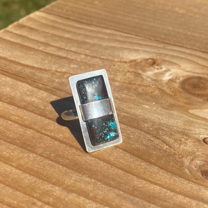 Turquoise and Sterling Silver Ring