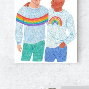 Gay LGBTQ Digital Download Printable Poster Print Art - Etsy