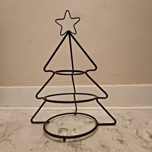 Wrought Iron "christmas Tree" Etsy