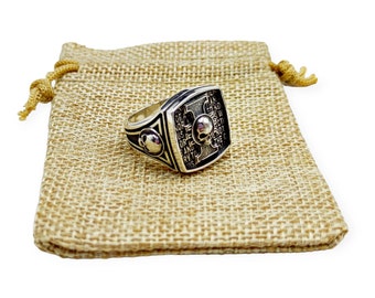 Men's Ring of the Inquisitor, Code IWK, Completely 925