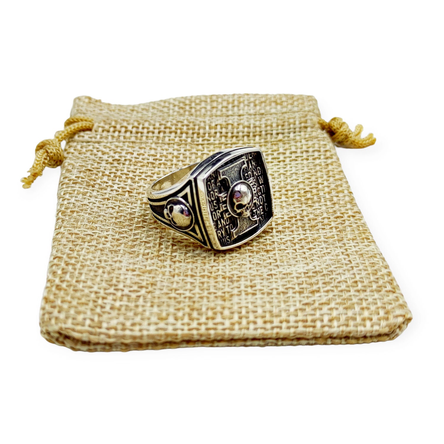 Men's Ring of the Inquisitor, Code IWK, Completely 925