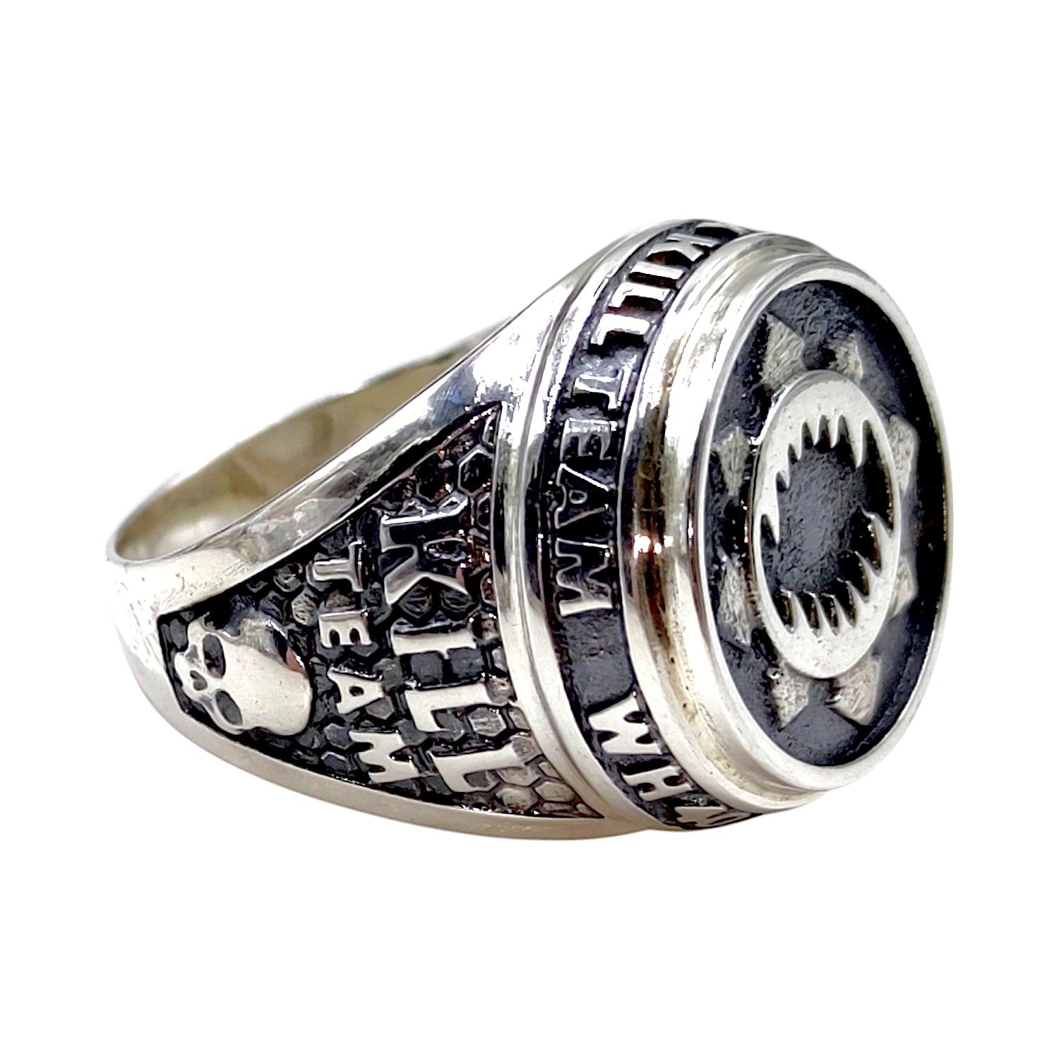Space Marine Rings Men's Ring From the Series KILL TEAM World Eaters Space Marines, Code ...
