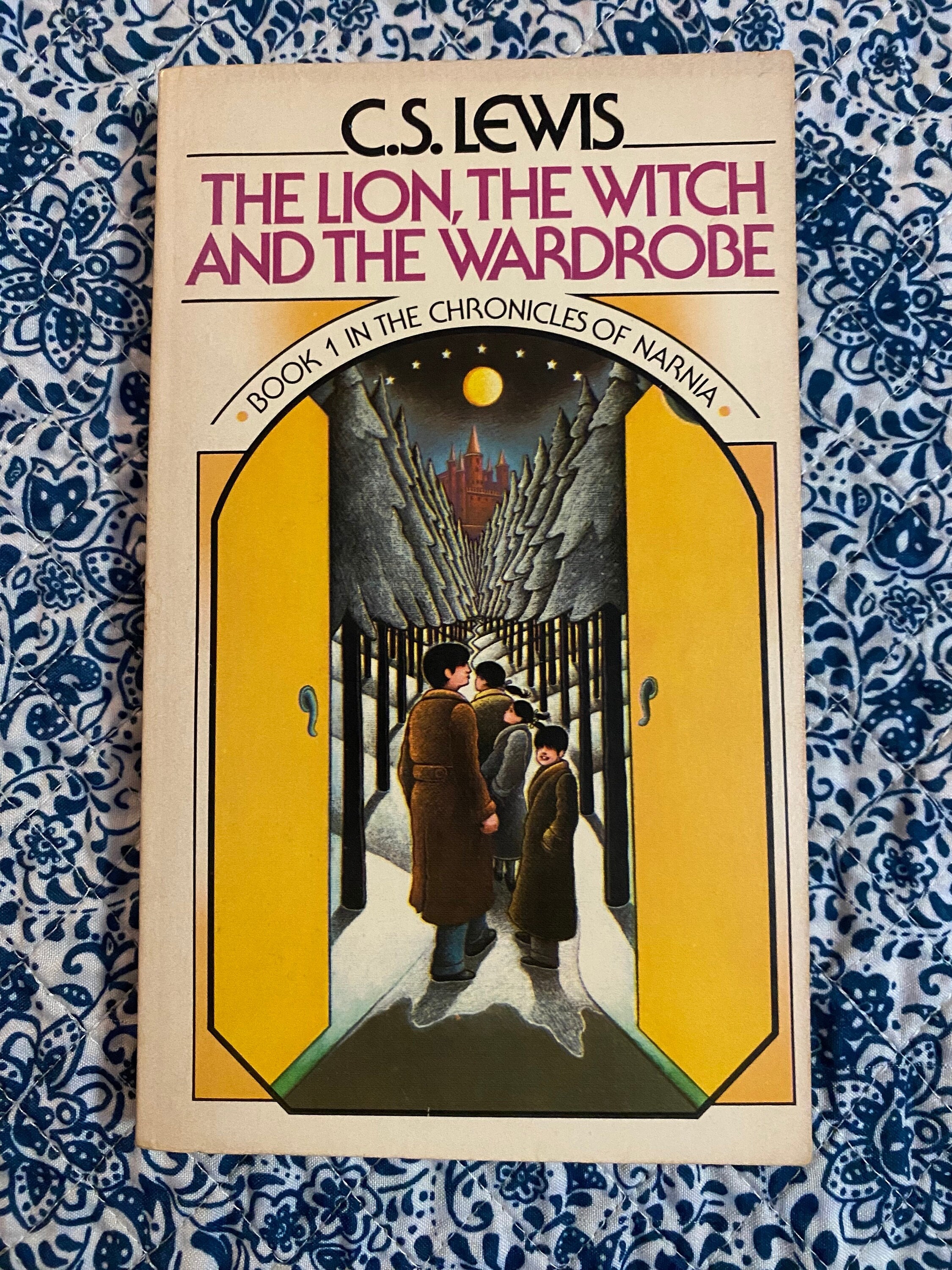 Narnia Book 1 the Lion the Witch and the Wardrobe 1970 - Etsy