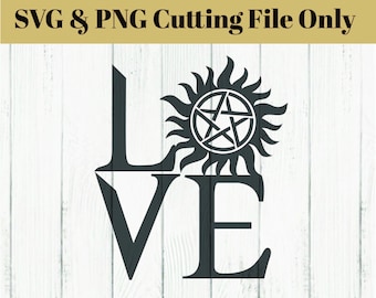 LOVE Supernatural SVG & PNG