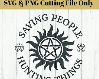Saving People and Hunting Things SVG & PNG
