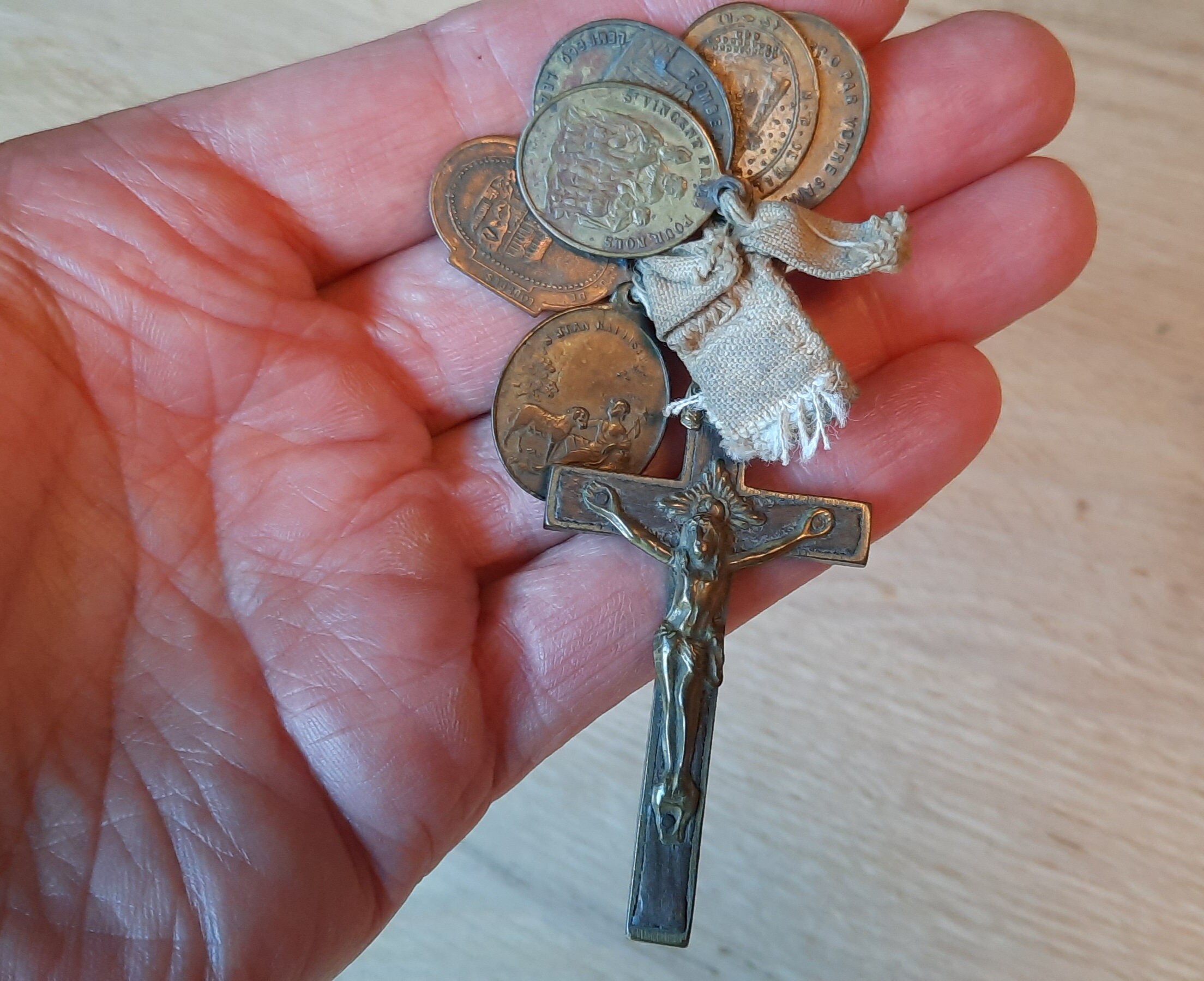 Antique Catholic Pocket Shrine - Etsy
