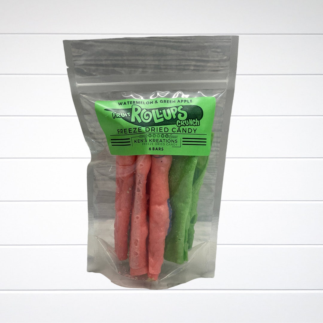 Freeze Dried Fruit Roll up Jolly Ranchers I 6 Rolls I FREE Etsy