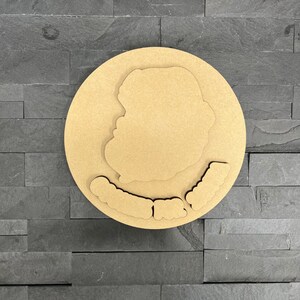 Santa Claus Is Coming to Town | Chalk | Cut Out | Wood Cutout | DIY
