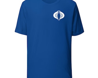 Camiseta con el logotipo de Cobra y símbolos simples