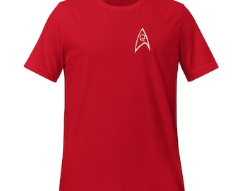 Camiseta con símbolos simples: insignia de operaciones de la Flota Estelar (década de 2260)