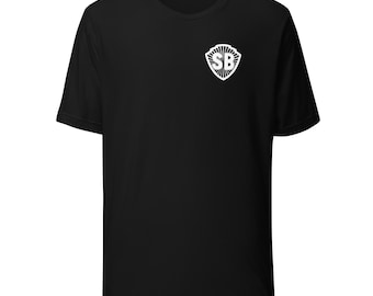 Camiseta con el escudo de Shaw Brothers con símbolos simples