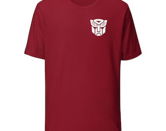 Camiseta con sello de los Autobots con símbolos simples