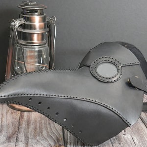 Plague Doctor Mask - Leather Plague Mask - Classic Plague Doctor Mask