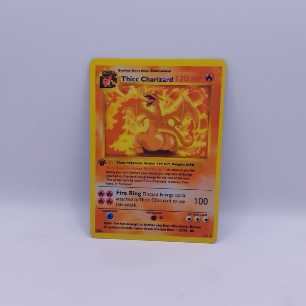 Thicc Charizard - Etsy