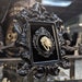 Real Bat Skull Framed, Gothic Dark Home Decor, Halloween Decor, Oddity, Curiosity, Taxidermy, Bathory Bat Skull, Gothic Gift