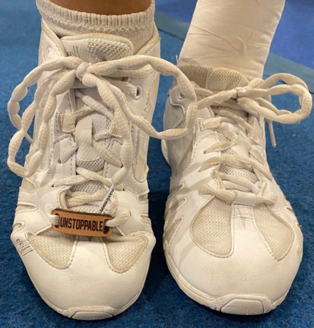 Cheer shoe lace charms deals