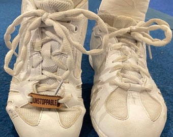 Shoe tag | Shoelace tag | custom leather tag | custom shoe name tag | shoe name tag